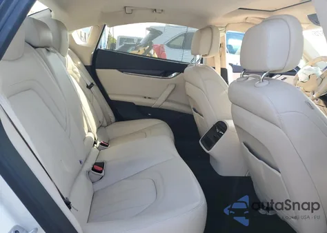 2019 Maserati Quattroporte S z USA, uszkodzony, nr VIN ZAM56YPA2K1308572